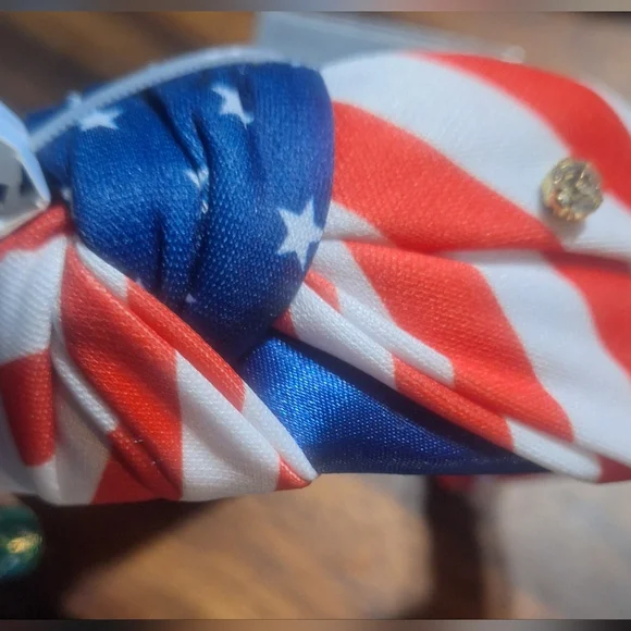 NWT Sugarfix By BAUBLEBAR American Beauty Star Earrings & American Headband - Picture 4 of 7